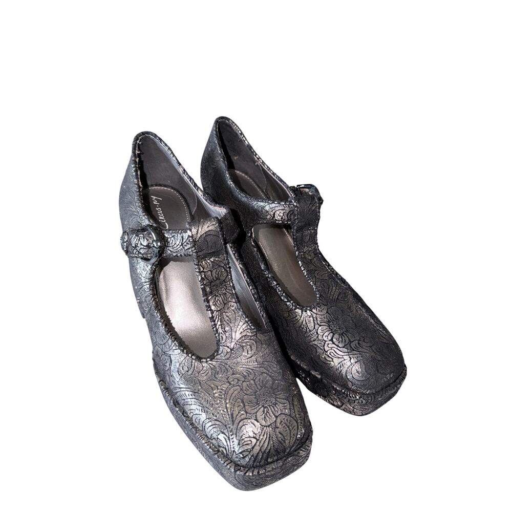 Circus by Sam Edelman black gold platform tstrap maryjanes Mary janes 9.5 heels